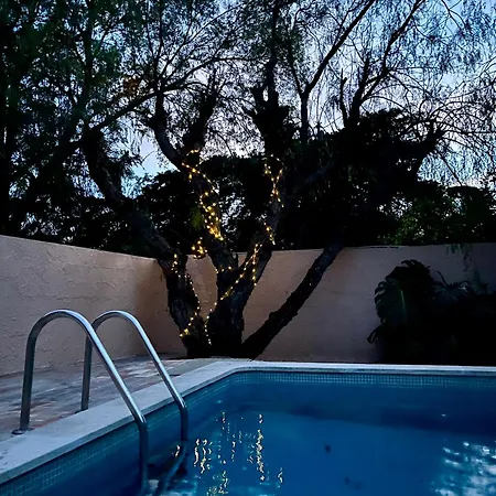 Green Paradise 2room Pool/garden/grill/park Ferienhaus Lagos
